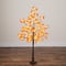 4ft. Pre-Lit Minimalist Autumn Maple Artificial Fall Tree with 56 Warm White LED Lights